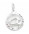 Steinbock die Ziege Sterling Silber Charm .925 x 1 Kleine Sternzeichen Charms