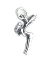 Charm de plata esterlina Sprite de hadas .925 x 1 Charms de hadas y Sprites