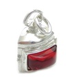 Starboard Red Light Sterling Silber Charm .925 x 1 Sailing Charms