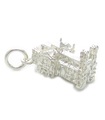 Breloque en argent sterling de l'abbaye de Westminster .925 x 1 Breloques des abbayes