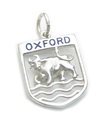 Oxford sterling silver charm showing the Ox and Water .925 x 1 charms