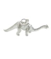 Diplodocus Dinosaur charm i sterling silver .925 x 1 dinosaurier