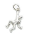 Monkey sterling silver charm .925 x 1 apor charms