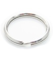 26 mm stor ringar i sterlingsilver .925 x 1 Klyftor med nyckelringar