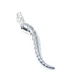 Horn des Lebens Sterling Silber Charm-Anhänger .925 x 1 Glücks- und Glücksbringer