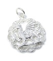 Dragon sterling silver charm - hänge .925 x 1 Welsh Dragons berlocker