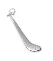 Colgante de plata de ley con forma de palo de Hurley .925 x 1 Charms de Hurling