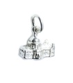 Saint Pauls Cathedral liten charm i sterling silver .925 x 1 charm