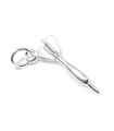 Dart sterling silver charm .925 x 1 Enkel Dart berlocker