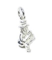 Kobold auf Fliegenpilz Sterling Silber Charm .925 x 1 Irish Charms