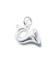 Bugle berlock i sterling silver .925 x 1 Bugles berlocker