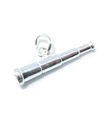 Breloque télescope en argent sterling .925 x 1 Breloques télescopes