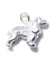 Cocker Spaniel charm i sterling silver .925 x 1 Dog Dogs Spaniels charm