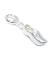 PEQUEÑO Charm de plata esterlina para zuecos .925 x 1 Charm de zuecos holandeses