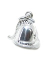 Casque de pompier Charm traditionnel en argent sterling .925 x 1