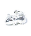 Charm de plata esterlina de conejillo de indias .925 x 1 Pet Pets Charms de cerdos de Guinea