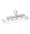 Breloque en argent sterling pour péniche à bateaux étroits .925 x 1 Breloques pour bateaux et péniches