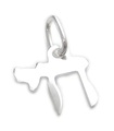 Ciondolo in argento sterling con simbolo della vita TINY .925 x 1 Significato charms JD9996115-LF