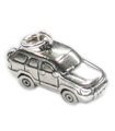 SUV 4 X 4 bil sterling silver charm .925 x 1 Off Roader Cars charm --SFP