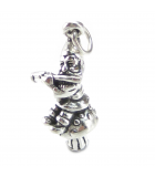 Fantasy silver charm