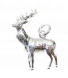 Cerf Orignal Elk Breloques en Argent