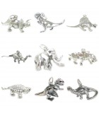 Dinosaurier Silber Charms