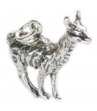 Charms de plata de ley Camel Llama Alpaca