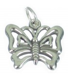 Schmetterling Silber Charms