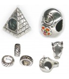 Charmes de perles en argent sterling