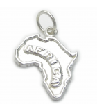 Afrika silver charm