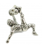 Fußball - Fußball Silber Charms