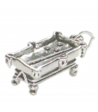 Snooker und Pool Silber Charms