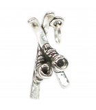 Ski und Snowboard Silber Charms