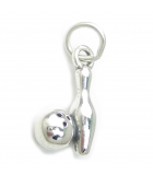 Bowling Silber Charms