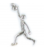 Basketball Silber Charms