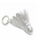 Badminton Silber Charms