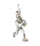 Baseball Silber Charms