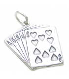 Glücksspiel Silber Charms